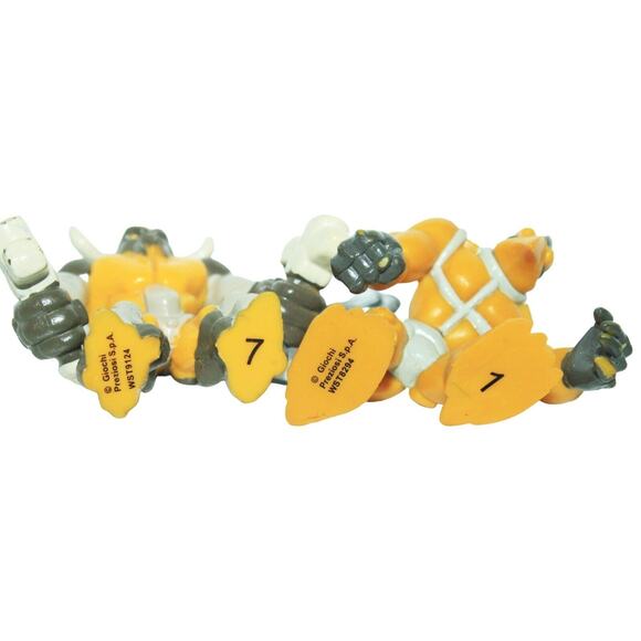 2 Pc Lot - Vintage Gormiti Gravitus The Strong & Bullrock 1.5" Toy Figures - Picture 4 of 8